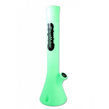 Kahuna Green Glow Silicone Bong